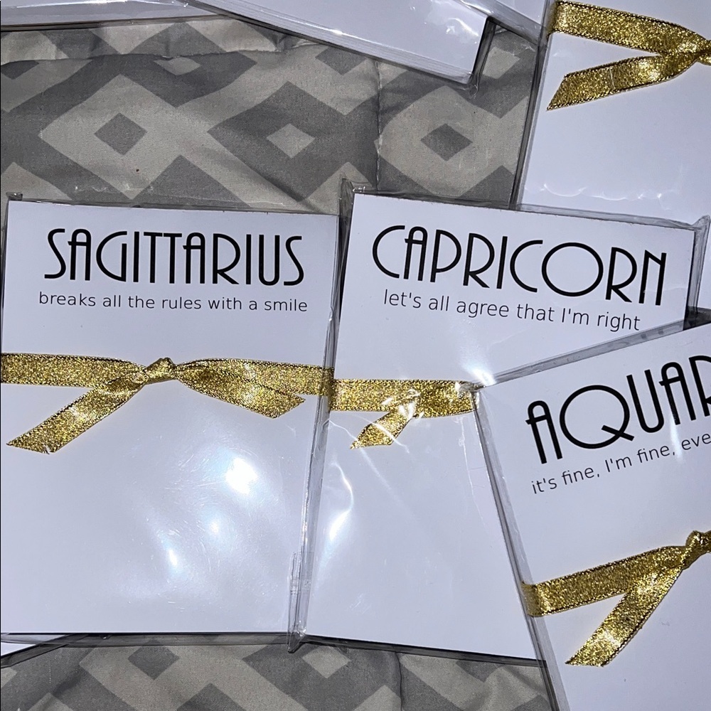 Zodiac Notepads - Picture 10 of 11